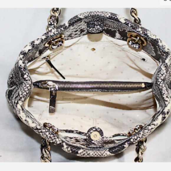 Kate Spade Mary Anne Quilted Snakeskin Bag NWOT - Picture 5 of 6